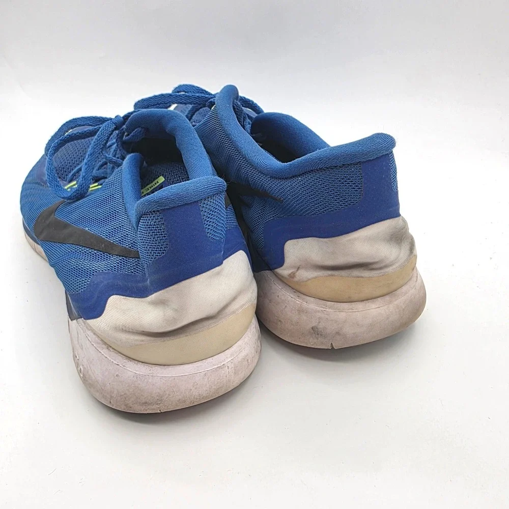 Nike Free 5.0 Mens Blue Running Shoes 724382-400 Size 12 Low Top Sneakers